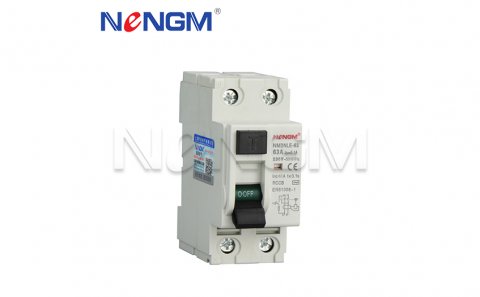 NMBNLE-63/1P+N miniature leakage circuit breaker (36mm wide)
